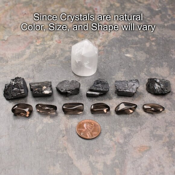 Home Protection Mini Crystal Grid Set - Your choice of Wood Grid Board - Picture 2 of 6